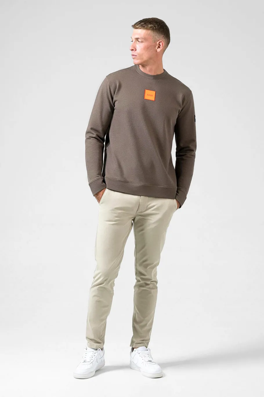 Lifestyle<GOBIK SWEATSHIRT OFFPEAK HOMME Pinecone