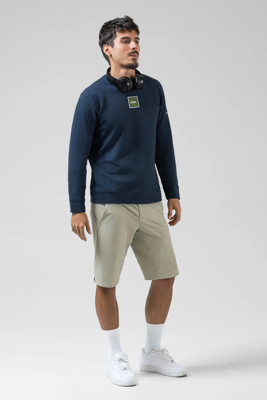 Lifestyle<GOBIK SWEATSHIRT OFFPEAK HOMME Maritime