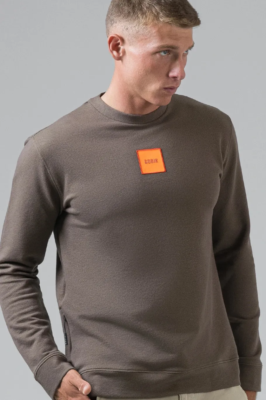 Lifestyle<GOBIK SWEATSHIRT OFFPEAK HOMME Pinecone