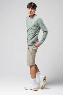 Lifestyle | Lifestyle<GOBIK SWEATSHIRT POLARTEC AIRPEAK UNISEX ICEBERG GREEN