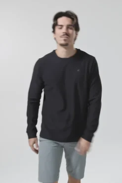 Lifestyle | Lifestyle<GOBIK SWEATSHIRT POLARTEC AIRPEAK UNISEX JET BLACK