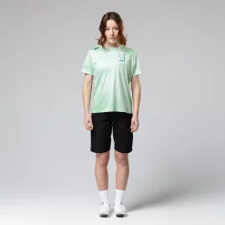 T-Shirts<GOBIK T-SHIRT À MANCHES COURTES TECH FEMME HINT GREEN