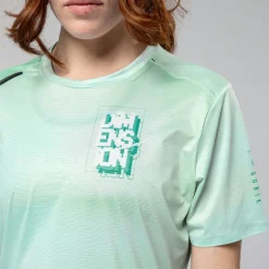 T-Shirts<GOBIK T-SHIRT À MANCHES COURTES TECH FEMME HINT GREEN