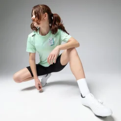 T-Shirts<GOBIK T-SHIRT À MANCHES COURTES TECH FEMME HINT GREEN