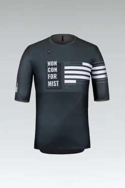 T-Shirts<GOBIK T-SHIRT À MANCHES COURTES VOLT CHARCOAL HOMME CLAIM