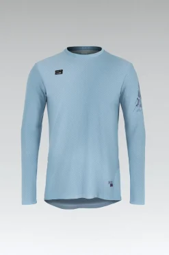 T-Shirts<GOBIK T-SHIRT À MANCHES LONGUES TERRAIN HOMME GRAY MIST