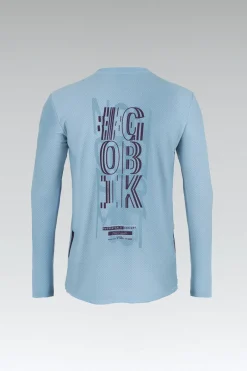 T-Shirts<GOBIK T-SHIRT À MANCHES LONGUES TERRAIN HOMME GRAY MIST