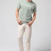 Lifestyle | T-Shirts<GOBIK T-SHIRT MANCHES COURTES COTTON REST HOMME ICEBERG GREEN IcebergGreen