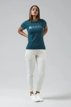 Lifestyle | T-Shirts<GOBIK T-SHIRT MANCHES COURTES COTTON REST FEMME Corsair