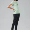 Lifestyle | T-Shirts<GOBIK T-SHIRT MANCHES COURTES COTTON REST FEMME Seacrest