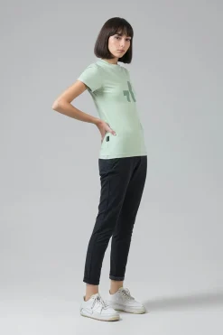 Lifestyle | T-Shirts<GOBIK T-SHIRT MANCHES COURTES COTTON REST FEMME Seacrest