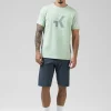 Lifestyle | T-Shirts<GOBIK T-SHIRT MANCHES COURTES COTTON REST HOMME Seacrest