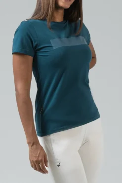 Lifestyle | T-Shirts<GOBIK T-SHIRT MANCHES COURTES COTTON REST FEMME Corsair