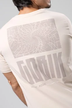 Lifestyle | T-Shirts<GOBIK T-SHIRT MANCHES COURTES COTTON REST HOMME Angora