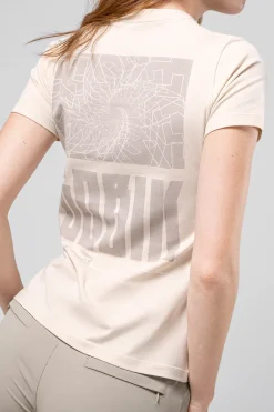 Lifestyle | T-Shirts<GOBIK T-SHIRT MANCHES COURTES COTTON REST FEMME Angora