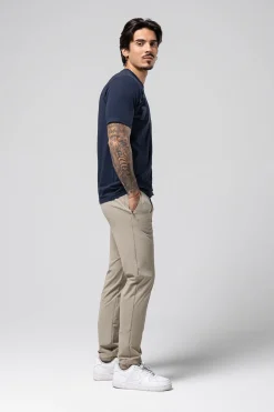 Lifestyle | T-Shirts<GOBIK T-SHIRT MANCHES COURTES COTTON REST HOMME Ultrablue