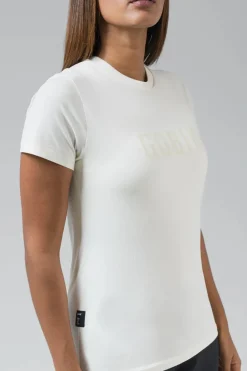 Lifestyle | T-Shirts<GOBIK T-SHIRT MANCHES COURTES COTTON REST FEMME Tofu