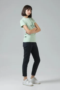 Lifestyle | T-Shirts<GOBIK T-SHIRT MANCHES COURTES COTTON REST FEMME Seacrest