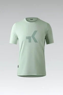 Lifestyle | T-Shirts<GOBIK T-SHIRT MANCHES COURTES COTTON REST HOMME Seacrest
