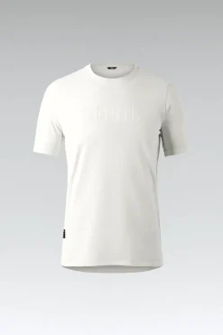 Lifestyle | T-Shirts<GOBIK T-SHIRT MANCHES COURTES COTTON REST HOMME Tofu