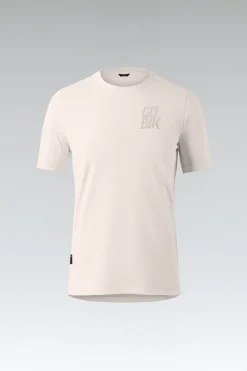 Lifestyle | T-Shirts<GOBIK T-SHIRT MANCHES COURTES COTTON REST HOMME Angora