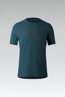 Lifestyle | T-Shirts<GOBIK T-SHIRT MANCHES COURTES COTTON REST HOMME Corsair