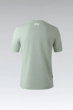 Lifestyle | T-Shirts<GOBIK T-SHIRT MANCHES COURTES COTTON REST HOMME ICEBERG GREEN IcebergGreen
