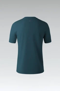Lifestyle | T-Shirts<GOBIK T-SHIRT MANCHES COURTES COTTON REST HOMME Corsair