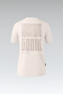 Lifestyle | T-Shirts<GOBIK T-SHIRT MANCHES COURTES COTTON REST FEMME Angora