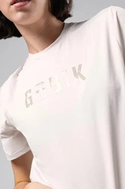 Lifestyle | T-Shirts<GOBIK T-SHIRT MANCHES COURTES NATIVE UNISEX Oatmeal