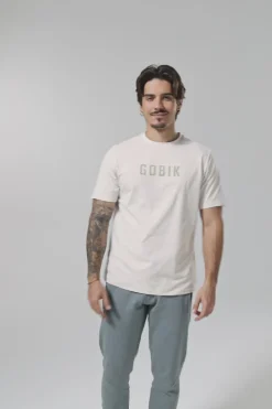 Lifestyle | T-Shirts<GOBIK T-SHIRT MANCHES COURTES NATIVE UNISEX Oatmeal