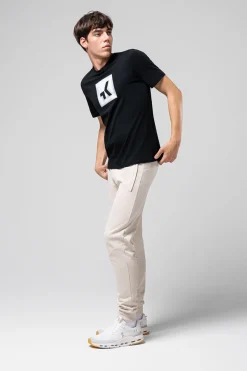 Lifestyle | T-Shirts<GOBIK T-SHIRT MANCHES COURTES OVERLINES 2.0 UNISEX JET BLACK JetBlack