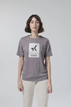 Lifestyle | T-Shirts<GOBIK T-SHIRT MANCHES COURTES OVERLINES 2.0 UNISEX Pewter
