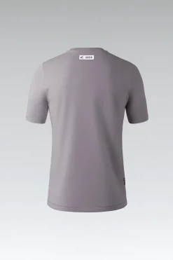 Lifestyle | T-Shirts<GOBIK T-SHIRT MANCHES COURTES OVERLINES 2.0 UNISEX Pewter