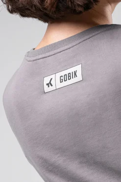 Lifestyle | T-Shirts<GOBIK T-SHIRT MANCHES COURTES OVERLINES 2.0 UNISEX Pewter