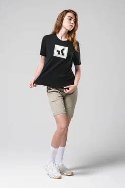 Lifestyle | T-Shirts<GOBIK T-SHIRT MANCHES COURTES OVERLINES 2.0 UNISEX JET BLACK JetBlack
