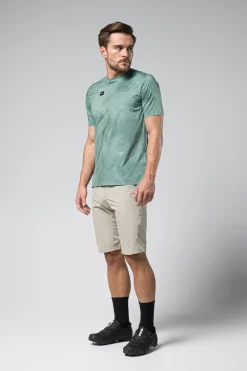 T-Shirts<GOBIK T-SHIRT MANCHES COURTES TECH HOMME Spruce