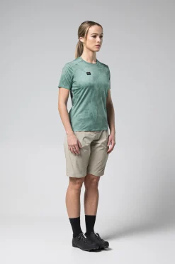 T-Shirts<GOBIK T-SHIRT MANCHES COURTES TECH FEMME Spruce