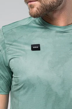T-Shirts<GOBIK T-SHIRT MANCHES COURTES TECH HOMME Spruce