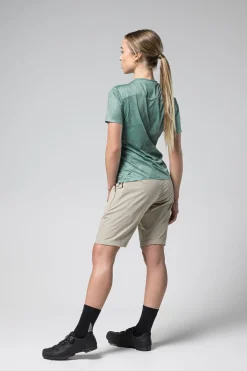 T-Shirts<GOBIK T-SHIRT MANCHES COURTES TECH FEMME Spruce