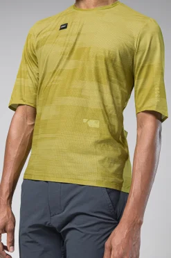 Enduro & Freeride | Ebike<GOBIK T-SHIRT MANCHES COURTES VOLT HOMME SPLIT GREEN SplitGreen