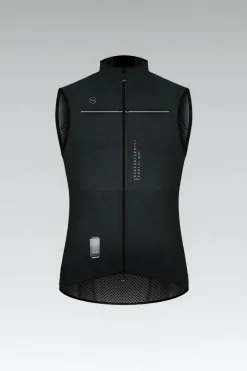 Gilets<GOBIK VEST PLUS 2.0 FEMME Black Lead