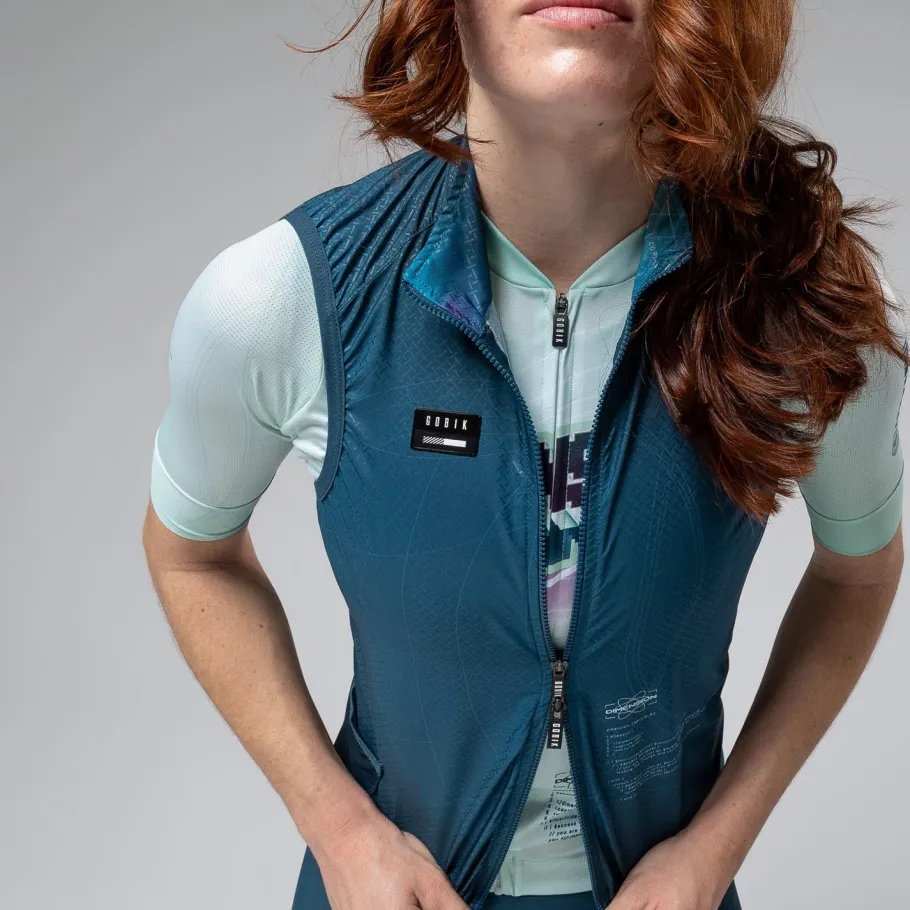 Gilets<GOBIK VEST PLUS 2.0 FEMME Corsair