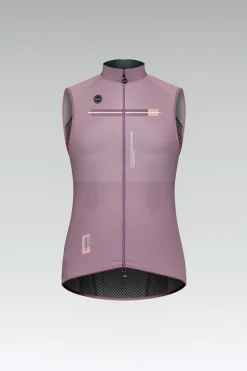 Gilets<GOBIK VEST PLUS 2.0 FEMME Lavender