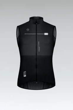 Gilets<GOBIK VEST PLUS 2.0 HOMME Dark Coal