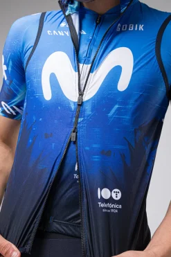 Gilets<GOBIK VEST PLUS 2.0 HOMME MOVISTAR TEAM 24