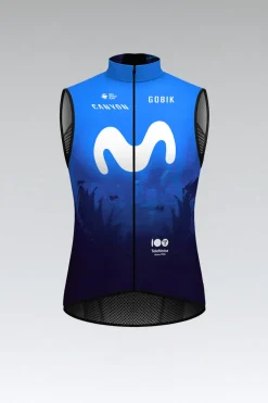 Gilets<GOBIK VEST PLUS 2.0 HOMME MOVISTAR TEAM 24