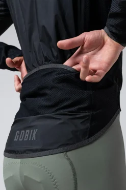 Ebike | Gravel<GOBIK VESTE IMPERMÉABLE EXO 2.0 UNISEX ROYAL BLACK