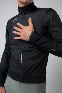 Ebike | Gravel<GOBIK VESTE IMPERMÉABLE EXO 2.0 UNISEX ROYAL BLACK