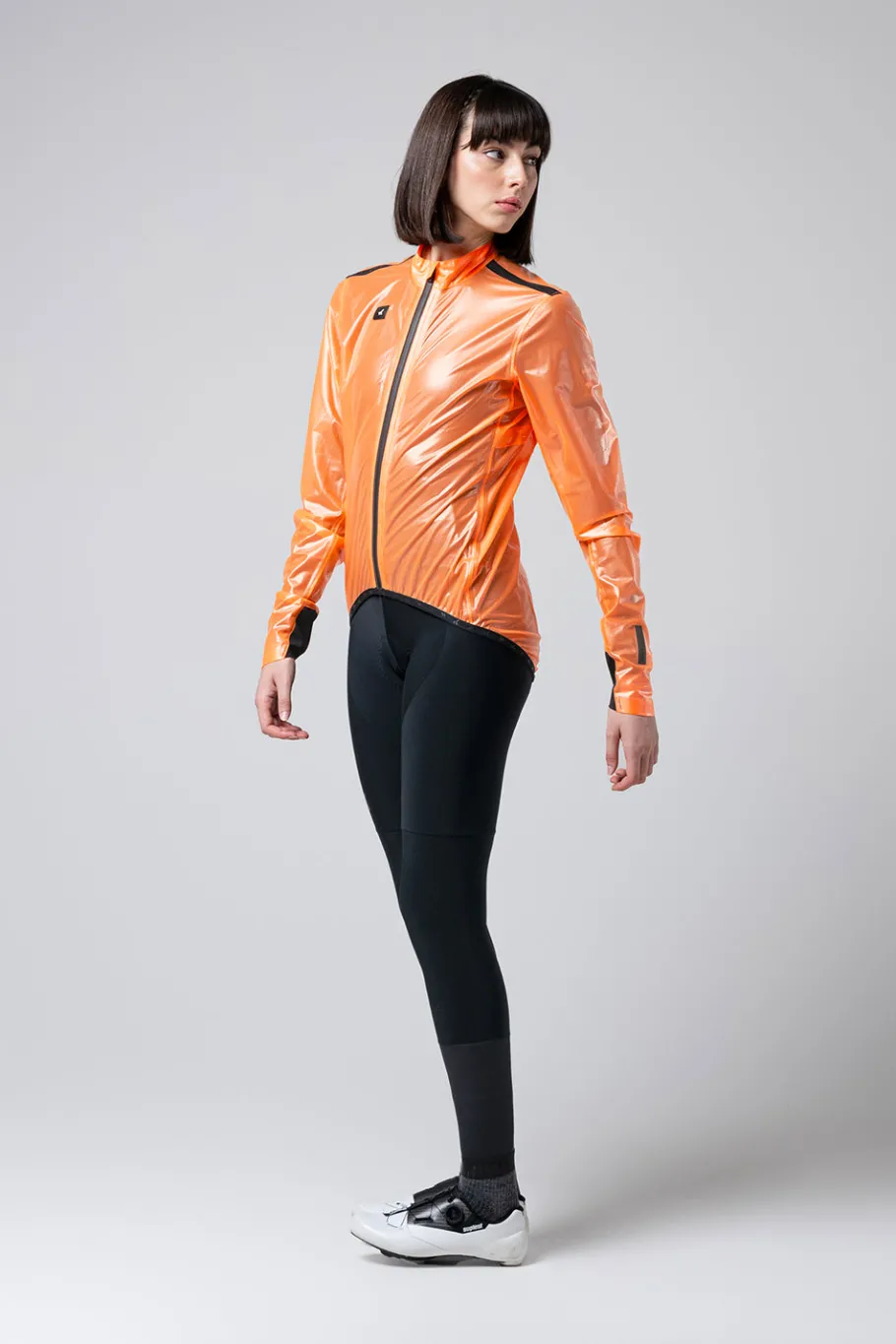 Ebike | Gravel<GOBIK VESTE IMPERMÉABLE LÉGÈRE PLUVIA 2.0 UNISEX BLAZING ORANGE BlazingOrange